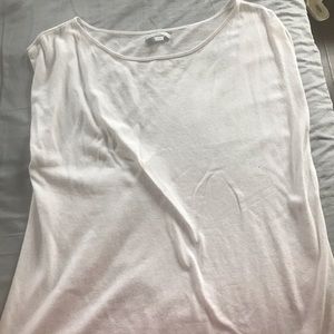 New York & Co, Size XL, white cotton tank, rarely work, perfect beach ware!